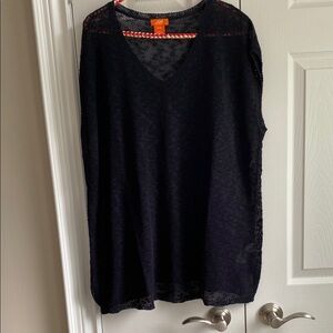 Elegant Navy Women's Top